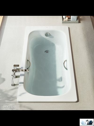 Ванна Roca Princess 170 х 70 см 2209E0000, стальная, толщина стали 2,4 мм