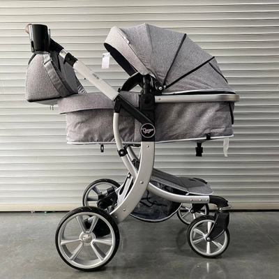Детская коляска 2 в 1 Darex Серый