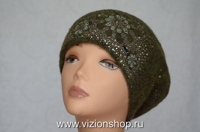 Модный итальянский берет зима 2019 - 2020 Vizio фото шапок и беретов Италии Вицио 2020