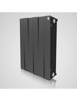 Биметаллический радиатор RoyalThermo PianoForte 500-1 секция (Черный)