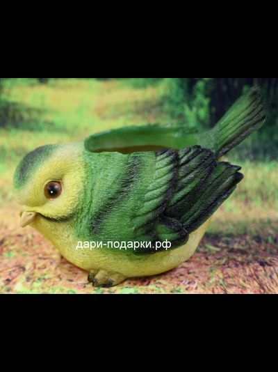 Кашпо Зяблик 18*24см   0,7кг   полистоун Россия 950//011012