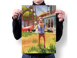 Плакат Привет Сосед/ Hello Neighbor №6