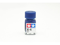 Tamiya: Краска эмалевая X-4 "Blue"