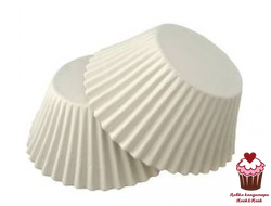 Капсулы бумажные для выпечки Белые d50/h30мм, 24 шт