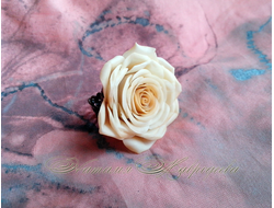 Винтажное кольцо "Сердечная роза"