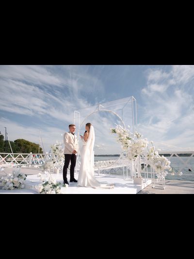 Арка для выездной церемонии "Lux"