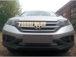 Защита радиатора Honda CR-V IV 2012-2015 2.0 chrome PREMIUM