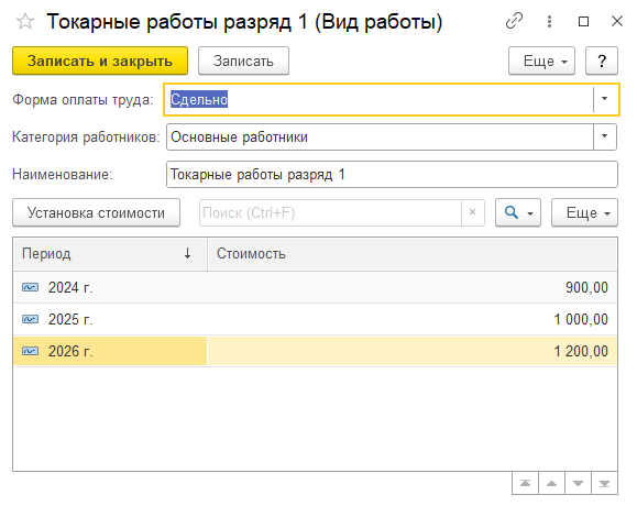 Виды работ ГОЗ