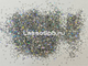 Holographic glitter блестки Голография Серебро 0,2 мм вес 10 г