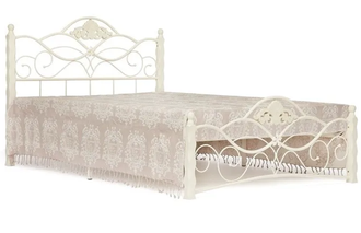 Кровать CANZONA Double Bed Size, 140*200 см, white (белый)