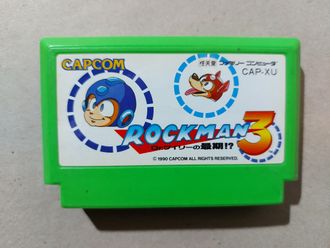 №183 Rock Man 3 - Mega Man 3 для Famicom / Денди (Япония)