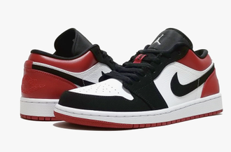 Nike Air Jordan 1 Low Bred Toe Арт 15