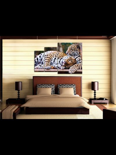 Модульная картина "Пятнистые милаши"