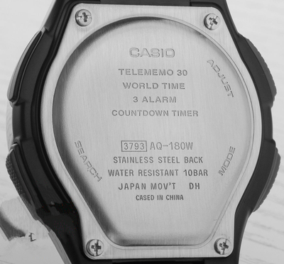 Часы Casio AQ-180W-1B