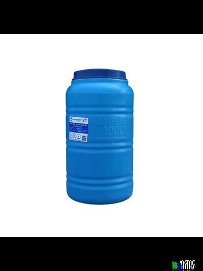 Емкость 100 литров вертикальная  синяя