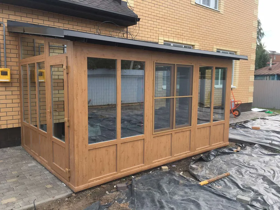 остекление веранды во Владимире, ул.Солнечная