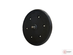 Каток прикатывающий 1*12 (300*25 пластик, подшипник 885154В)