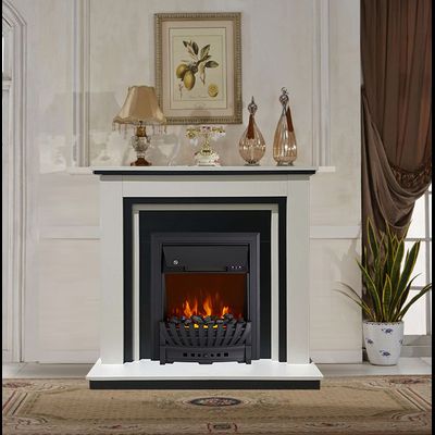 Электрокамин Вотан WT с очагом Aspen Black