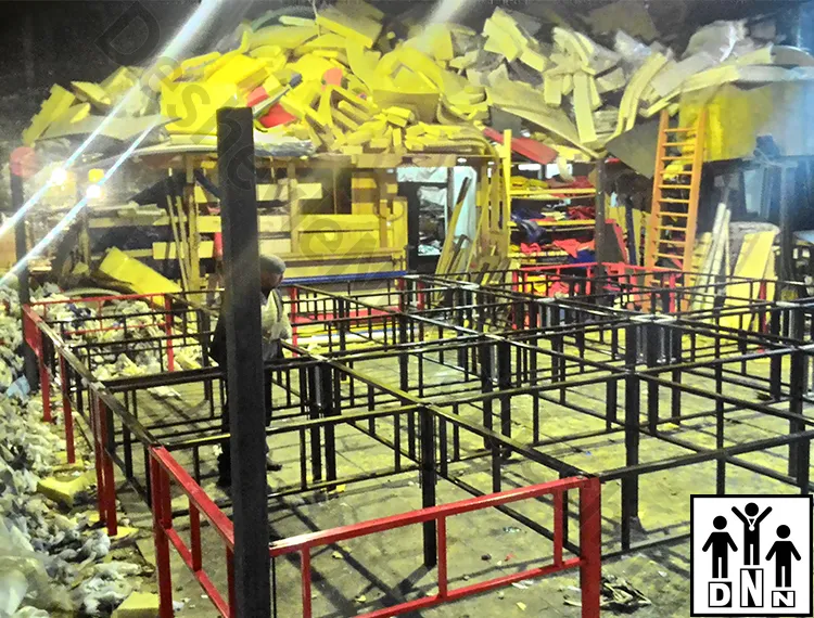 ринг боксерский на помосте