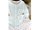 Пижама Виктория Сикрет с сердечками цвет белый