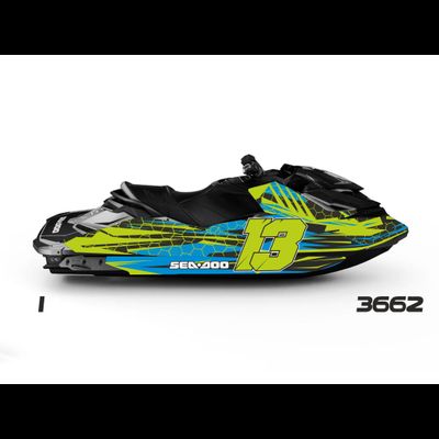 Наклейки на Гидроцикл SeaDoo BRP RXT RXP 215 260 300 Оклейка поклейка винил