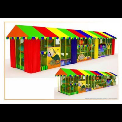 Уличный игровой лабиринт «Юрский период»