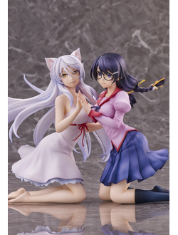 Фигурки Цубаса Ханэкава и  Чёрная Ханэкава (Hanekawa Tsubasa, Black Hanekawa)