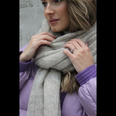 Шарф Vizio 1600 SX палантин бежевый