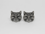 Запонки Кот Ручной Работы Запонки Кошка WiLiJe