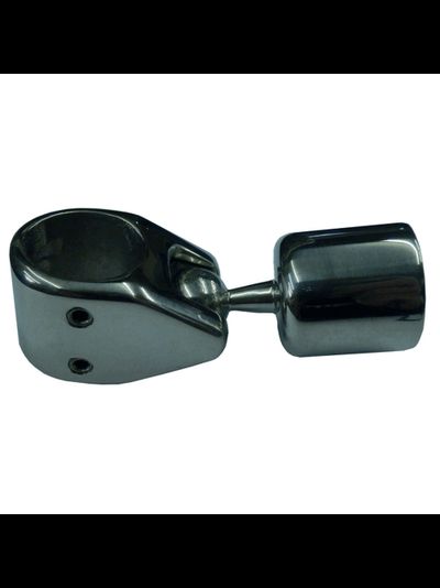 Шарнирное крепление из нержавеющей стали для леерных стоек Bain G770S bridge  22 мм