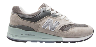 New Balance 997 Серые с белым (41-44) Арт. 332F-A