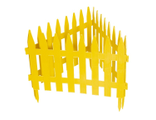 Забор декоративный &quot;Рейка&quot; 28 x 300 см, желтый Россия Palisad