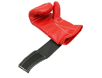 Перчатки снарядные RUSCO SPORT кож.зам. красные