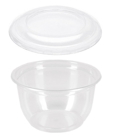 Креманка прозр. с крыш. ПЭТ, 200мл