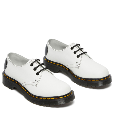 Dr Martens ботинки 1461 Hearts белые мужские