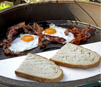 BIG GREEN EGG КЕРАМИЧЕСКИЙ ПОЛУКРУГЛЫЙ КАМЕНЬ ДЛЯ ГРИЛЯ XL