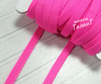 Тоннельная лента бесшовная, цв. Неон-розовый (холодный)