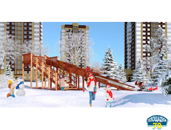 Зимняя горка Савушка Зима 8