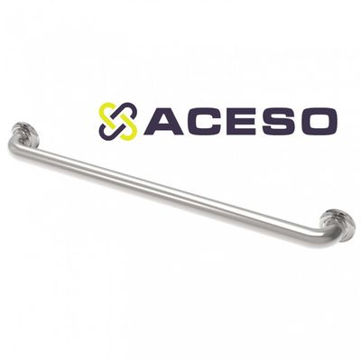 Поручень прямой опорный настенный 800 мм, скоба пристенный