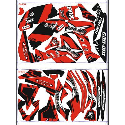 Can-am BPR Renegade #870red