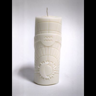 Свеча зодиакальная "Водолей" стихия воздуха