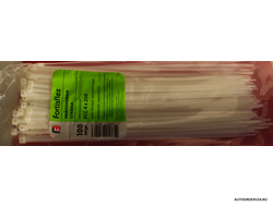 Хомут стяжка кабельная 4*250 (белый) (цена за 100 шт.) Fortisflex