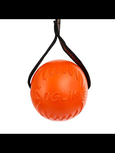 Doglike Мяч С ЛЕНТОЙ средний (Оранжевый)