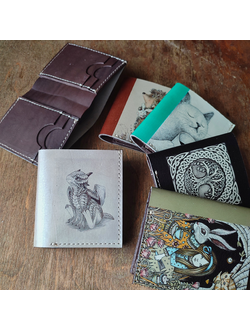 мини-бифолды с шестью отделениями для карт