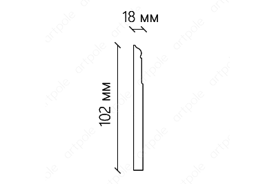 Плинтус S1PL1