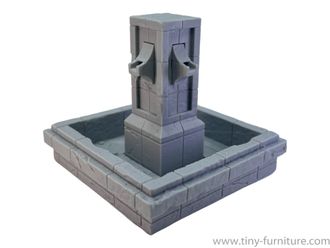 Town fountain (PAINTED)