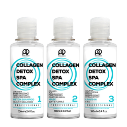 Набор Paul Oscar Collagen Detox SPA Complex, 100/100/100 мл.