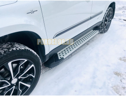Пороги на Kia Sportage 3 (2010-2014-2015) Bmw-style V2