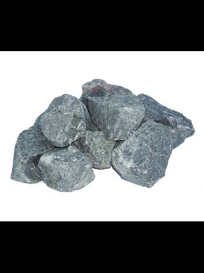 Камень для бани Габбро-диабаз, 20 кг, коробка