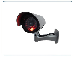 CO-DM024 Муляж уличной камеры видеонаблюдения, с отсеком для двух батарей типа АА